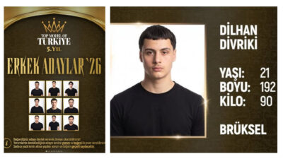 Top Model of Türkiye yarışmasının 5. yılında erkek adaylar arasında