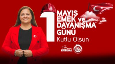 Afyonkarahisar Belediye Başkanı Burcu Köksal, 1 Mayıs Emek ve Dayanışma