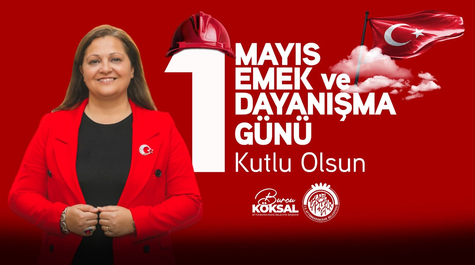 Afyonkarahisar Belediye Başkanı Burcu Köksal, 1 Mayıs Emek ve Dayanışma