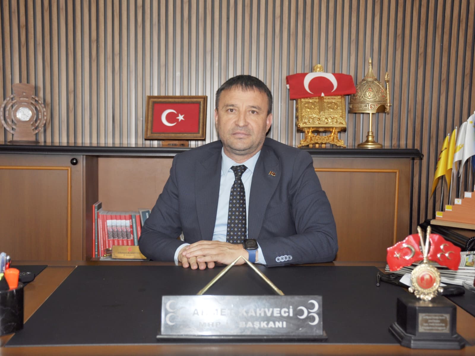 Milliyetçi Hareket Partisi (MHP) Afyonkarahisar İl Başkanı Ahmet Kahveci, 3