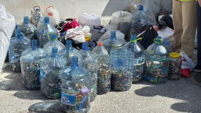 Afyonkarahisar’da öğrencilere çevre bilinci kazandırmak amacıyla düzenlenen okullar arası atık