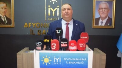 İYİ Parti Afyonkarahisar İl Başkanı Muhammet Mısırlıoğlu, Kurban Bayramı dolayısıyla