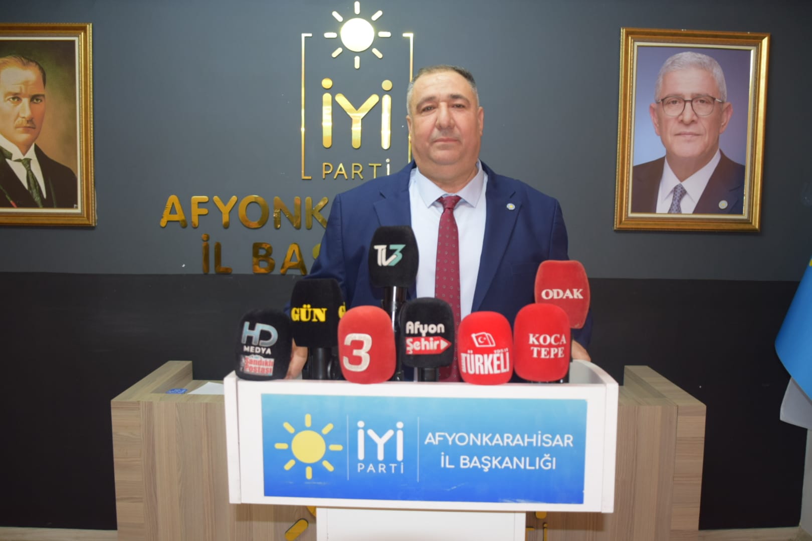 İYİ Parti Afyonkarahisar İl Başkanı Muhammet Mısırlıoğlu, Kurban Bayramı dolayısıyla