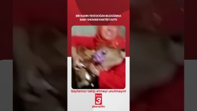 Bir kadın yeni doğan buzağısına “Baby Shower” partisi yaptı! 📶https://kanal3.com.tr/