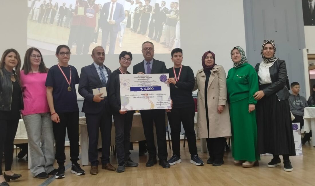 Süleyman Demirel Fen Lisesi Okul Aile Birliği tarafından düzenlenen Ortaokullar