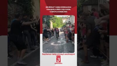 Kanal 3Paz, Mayıs 3, 2026 10:01amURL:Embed:Bir bisiklet yarışı güzergahına yanlışlıkla
