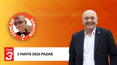 Kanal 3Paz, Mayıs 3, 2026 2:01pmURL:Embed:Cezmi Abi Soruyor | 3