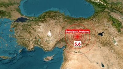 Malatya’nın Battalgazi ilçesinde saat 09.00’da meydana gelen 5,6 büyüklüğündeki deprem,