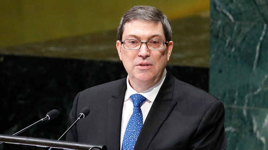 Küba Dışişleri Bakanı Bruno Rodriguez, ABD Adalet Bakan Vekili Todd