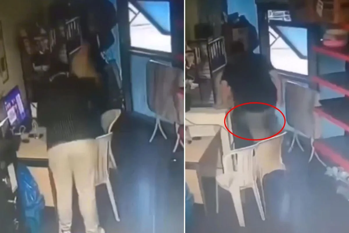 İstanbul Küçükçekmece’de bir zincir markette bölge sorumlusu olarak çalışan erkek
