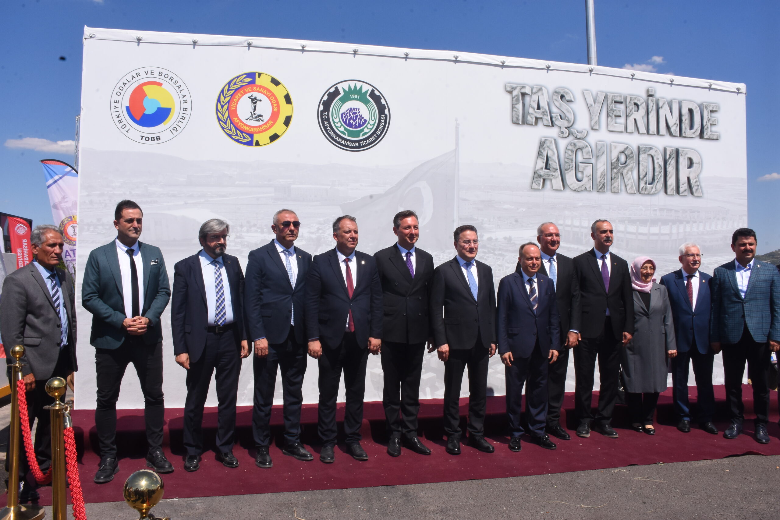 DEVA Partisi Genel Başkanı Ali Babacan, Afyonkarahisar'da düzenlenen 2. Blok