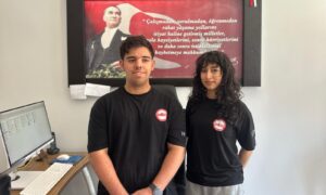Afyon Lisesi öğrencileri Emre Hocaoğlu ve Azra Betül Erol, Türkiye'nin