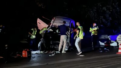 Burdur'un Bucak ilçesinde dört aracın karıştığı feci trafik kazasında yaşamını