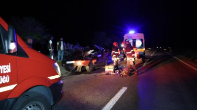 Nevşehir-Gülşehir karayolu Sulusaray Beldesi kavşağında meydana gelen feci kazada, Abdullah