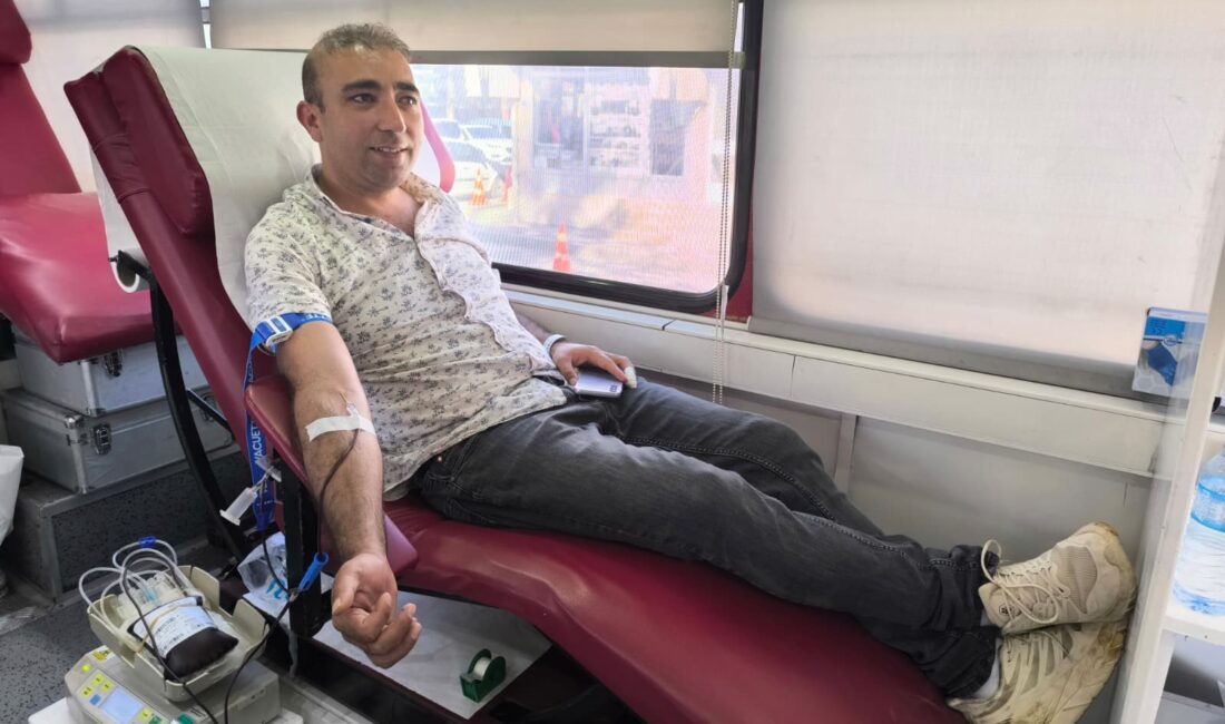 Afyonkarahisar Kan Bağış Merkezi tarafından Şuhut ilçesinde rutin olarak düzenlenen