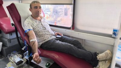 Afyonkarahisar Kan Bağış Merkezi tarafından Şuhut ilçesinde rutin olarak düzenlenen