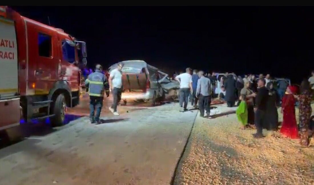 Gaziantep’te gece saatlerinde meydana gelen feci trafik kazası, kırsal bölgede
