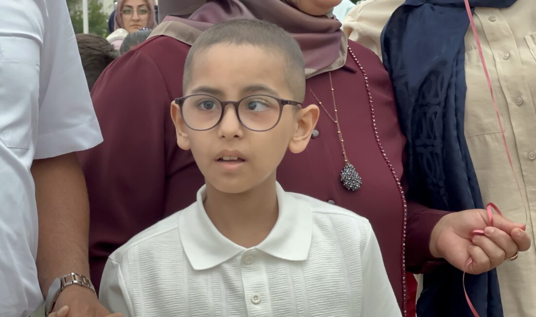 Çankırı kent meydanı, bugün bir çocuğun hayata yeniden tutunma azminin