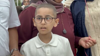 Çankırı kent meydanı, bugün bir çocuğun hayata yeniden tutunma azminin