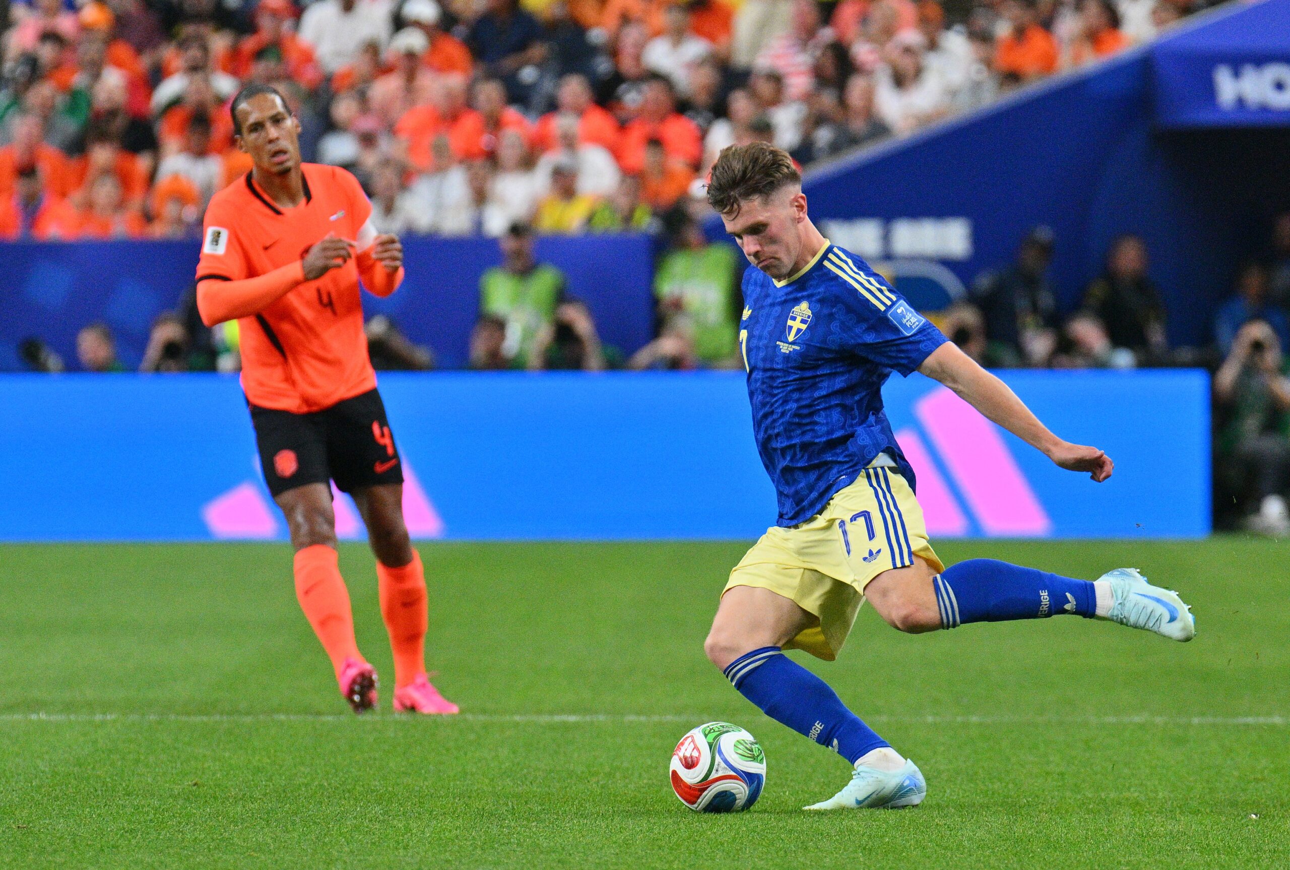 FIFA 2026 Dünya Kupası F Grubu 2. hafta maçında Hollanda,