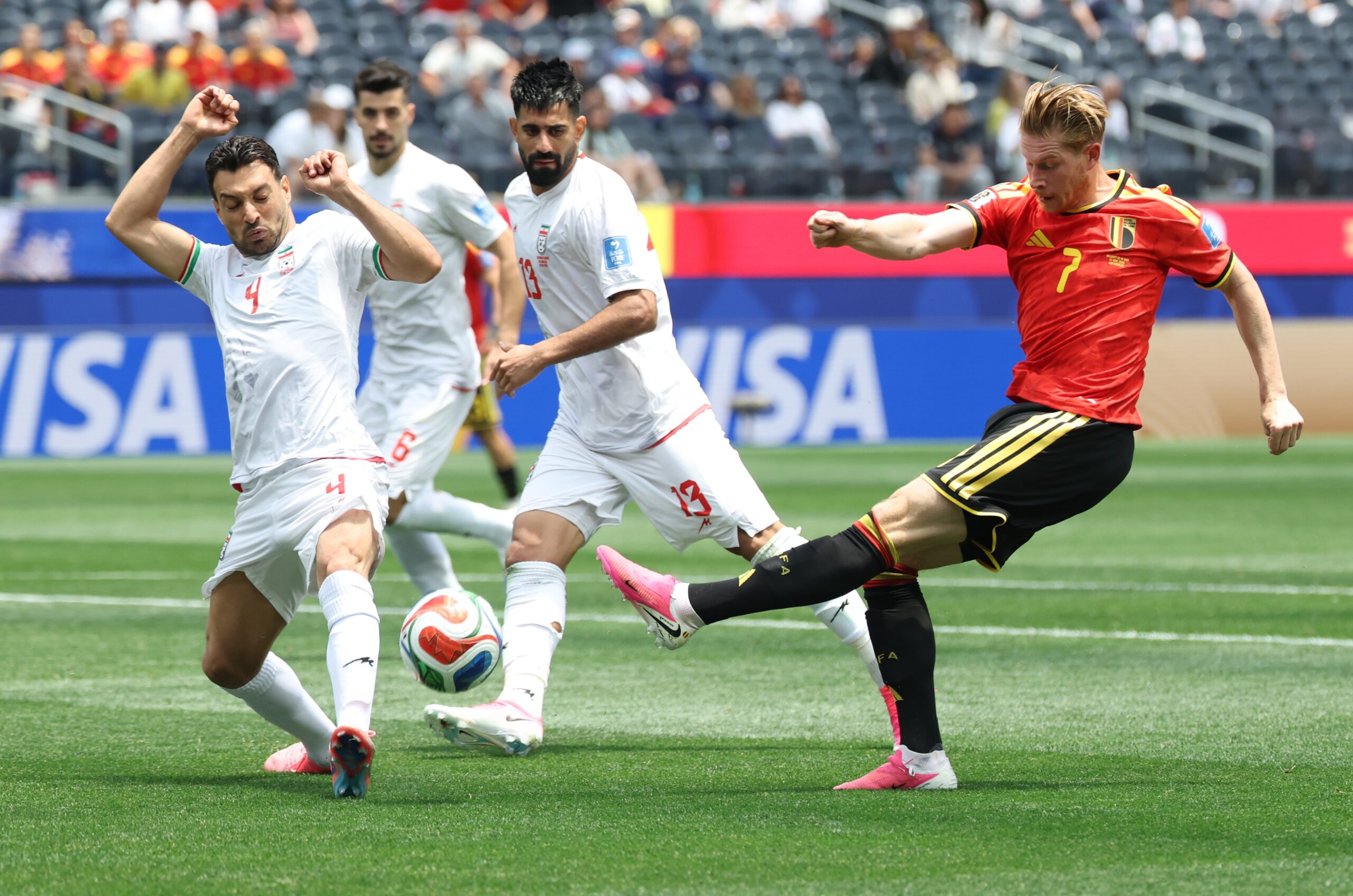 2026 FIFA Dünya Kupası G Grubu ikinci maçında Belçika ile