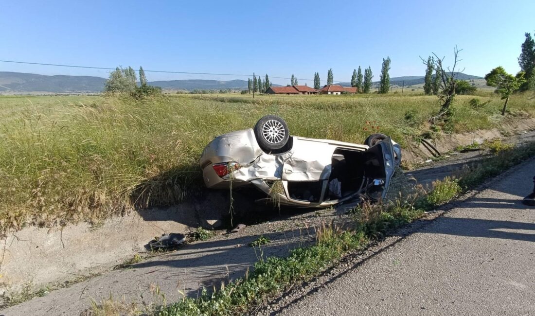 Afyonkarahisar’ın Sinanpaşa ilçesinde meydana gelen feci bir trafik kazasında adeta