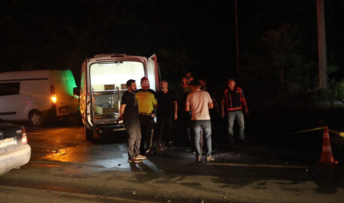 Rize’nin Çayeli ilçesinde gece yarısına doğru meydana gelen ve Karadeniz