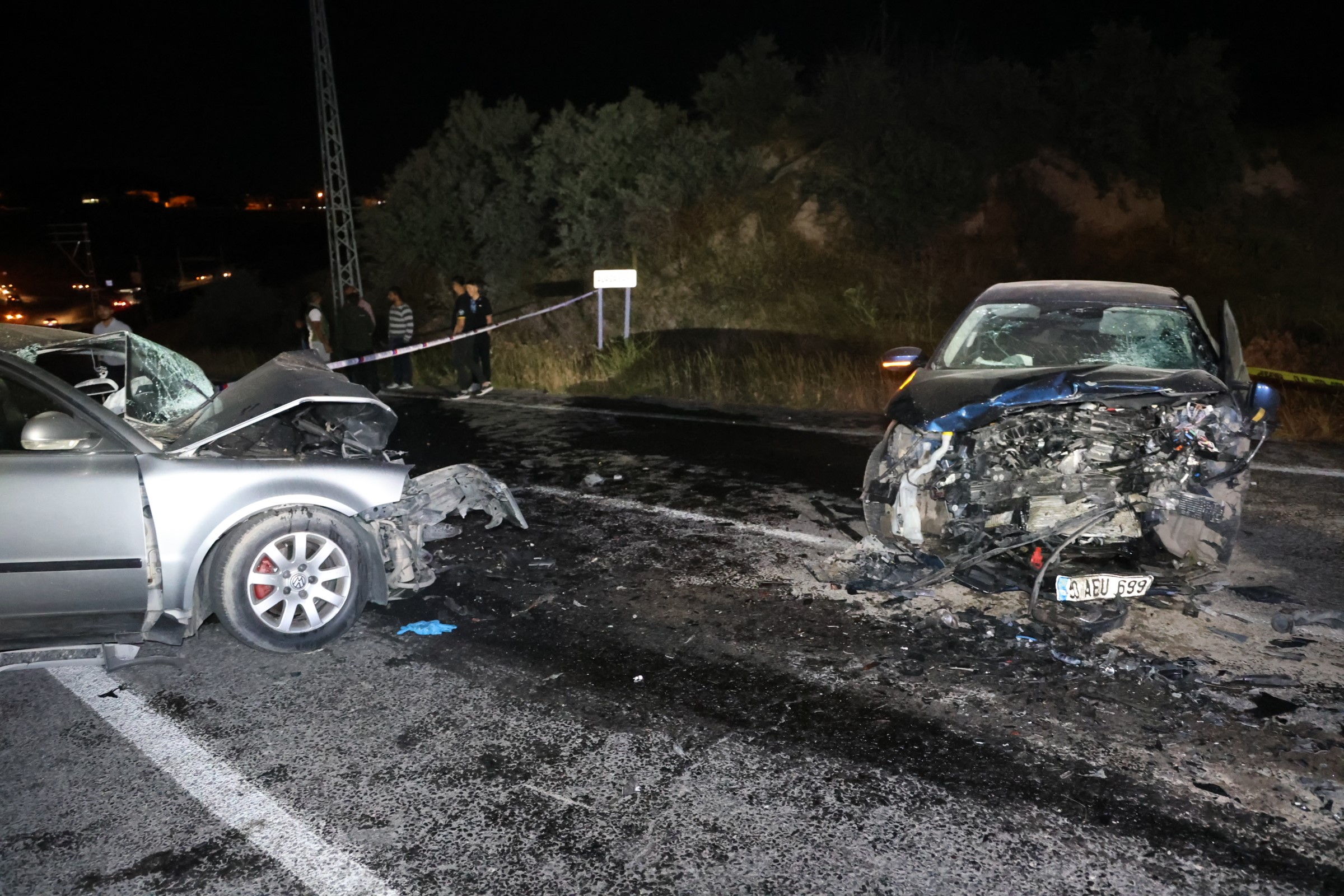 Nevşehir'de hatalı sollama yaptığı ve alkollü olduğu iddia edilen otomobilin