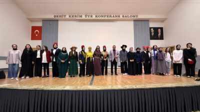 Afyonkarahisar Kız Anadolu İmam Hatip Lisesi öğrencileri tarafından büyük emek