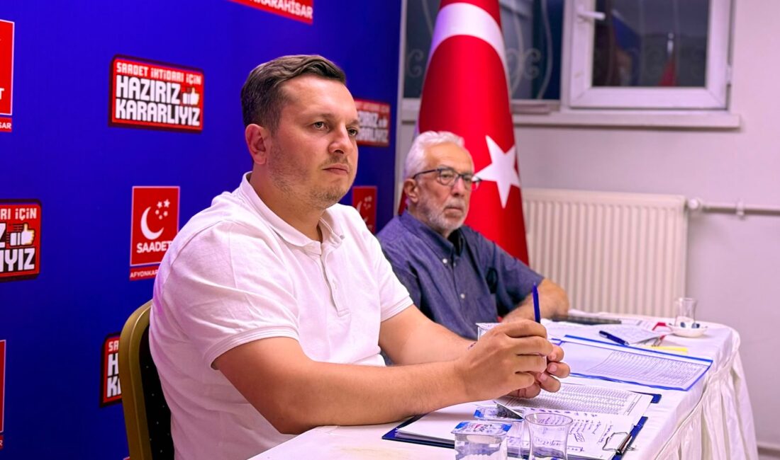 Saadet Partisi Afyonkarahisar İl Başkanı Beytullah Karataş hububat alım fiyatlarını