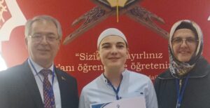 Afyon Lisesi öğrencisi Sami Yusuf Atalık, Liselerarası Kur'an-ı Kerim Güzel