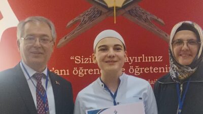Afyon Lisesi öğrencisi Sami Yusuf Atalık, Liselerarası Kur'an-ı Kerim Güzel