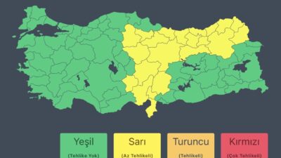 Meteoroloji Genel Müdürlüğü’nün yaptığı son değerlendirmelere göre yurdun birçok bölgesinde