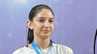 Afyonkarahisarlı sporcu Zeynep Yurt, Akdeniz Karate Şampiyonası’nda Türkiye Milli Takımı