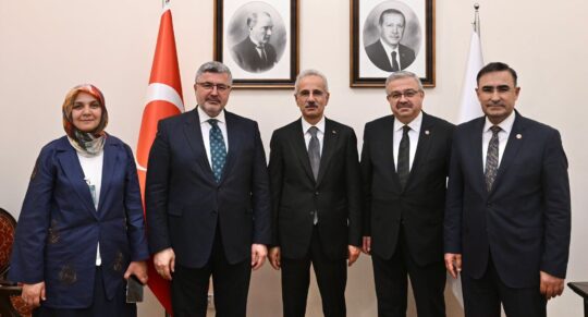 AK Parti Afyonkarahisar Milletvekilleri İbrahim Yurdunuseven, Ali Özkaya ve Hasan