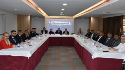 Anahtar Parti Afyonkarahisar İl Başkanlığı tarafından ilçe başkanlarının katılımıyla geniş