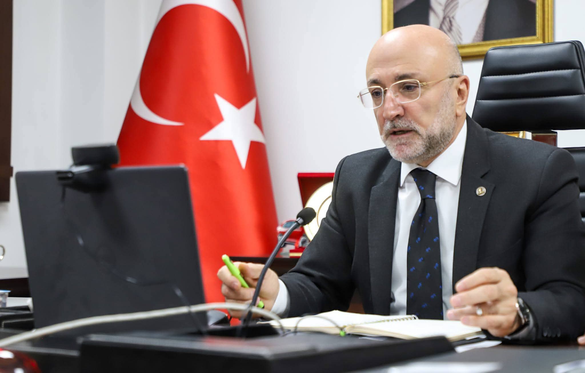 AK Parti Afyonkarahisar İl Başkanı Av. Turgay Şahin, teşkilat çalışmalarının