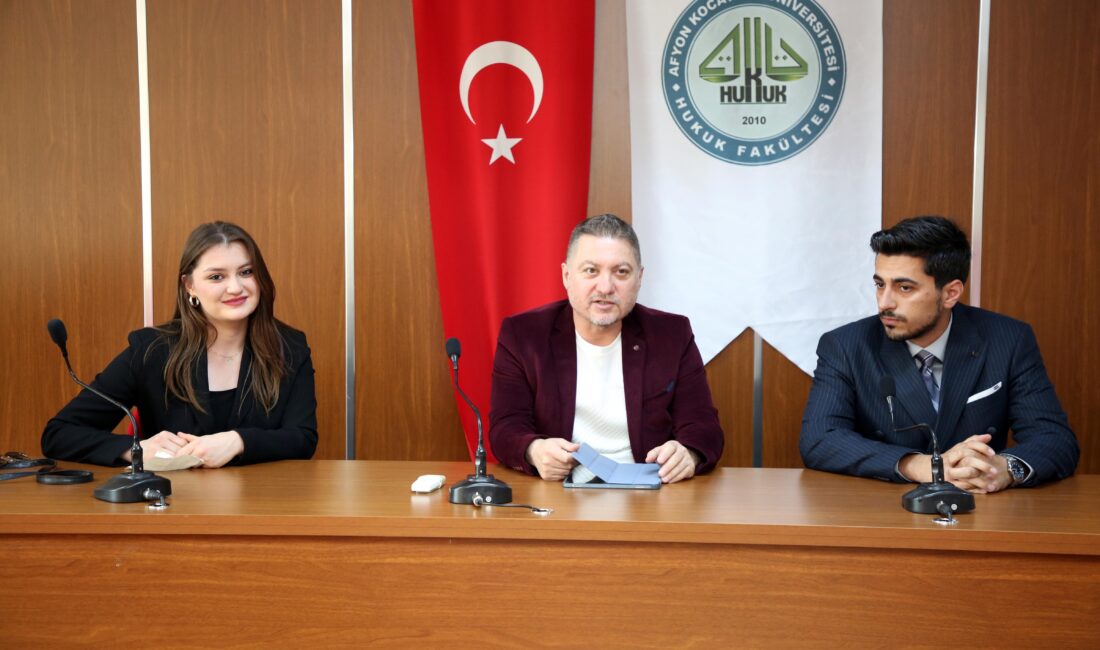 Afyon Kocatepe Üniversitesi (AKÜ) Hukuk Fakültesi tarafından, mezunlar ile mevcut