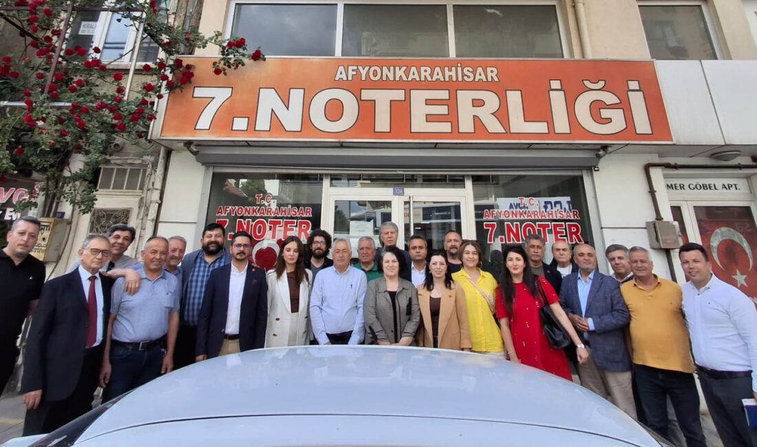 Cumhuriyet Halk Partisi Afyonkarahisar örgütü, 38. dönem kurultay delegelerinin tamamının