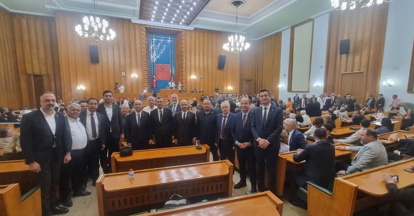 CHP Afyonkarahisar İl Başkanı Hasan Karadeniz, Türkiye Büyük Millet Meclisi’nde