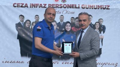 Afyonkarahisar'da "Ceza İnfaz Personeli Günü" programı düzenlendi.