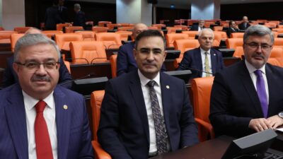 AK Parti Afyonkarahisar Milletvekilleri İbrahim Yurdunuseven, Ali Özkaya ve Hasan