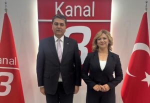 Demokrat Parti Genel Başkanı Gültekin Uysal, Kanal 3 Ankara’yı ziyaret