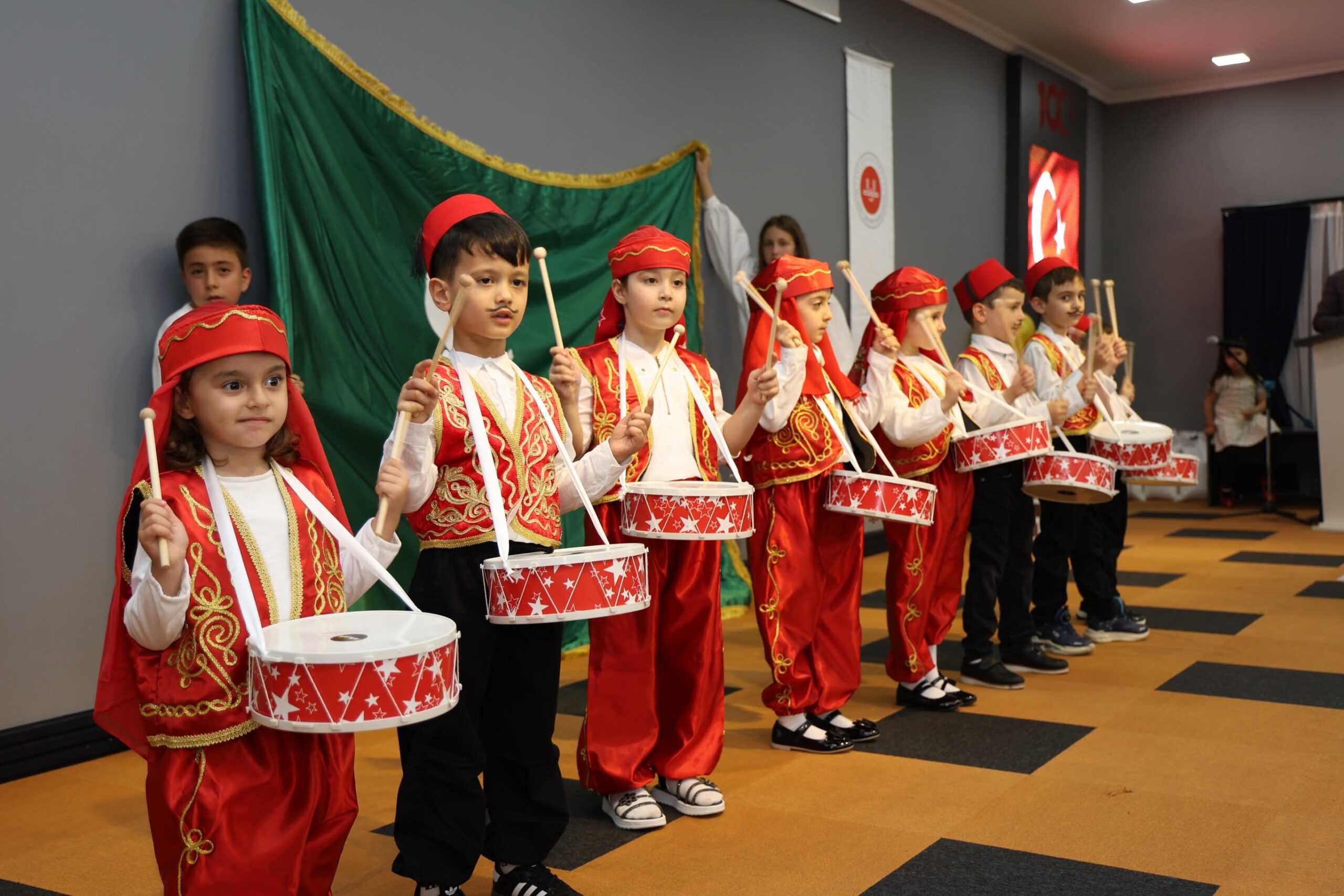 Dinar İlçe Müftülüğü tarafından düzenlenen 4-6 Yaş Kur’an Kursları Kapanış