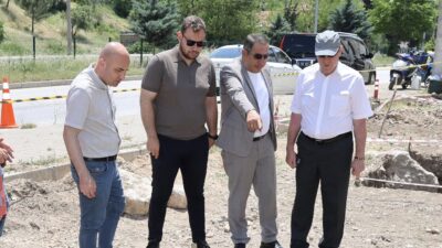 Dinar–Denizli Karayolu üzerinde, Suçıkan Tesisleri’nin ilerleyen bölümünde planlanan kaçış rampası