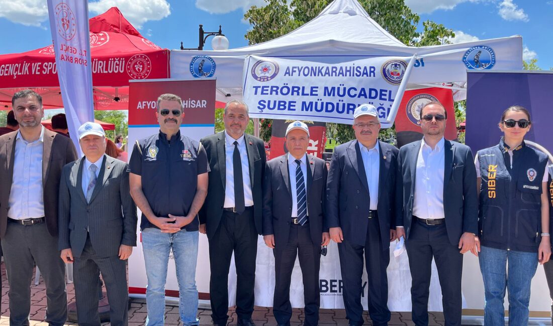 Afyonkarahisar İl Emniyet Müdürlüğü tarafından yürütülen “El Ele Güvenli Geleceğe”