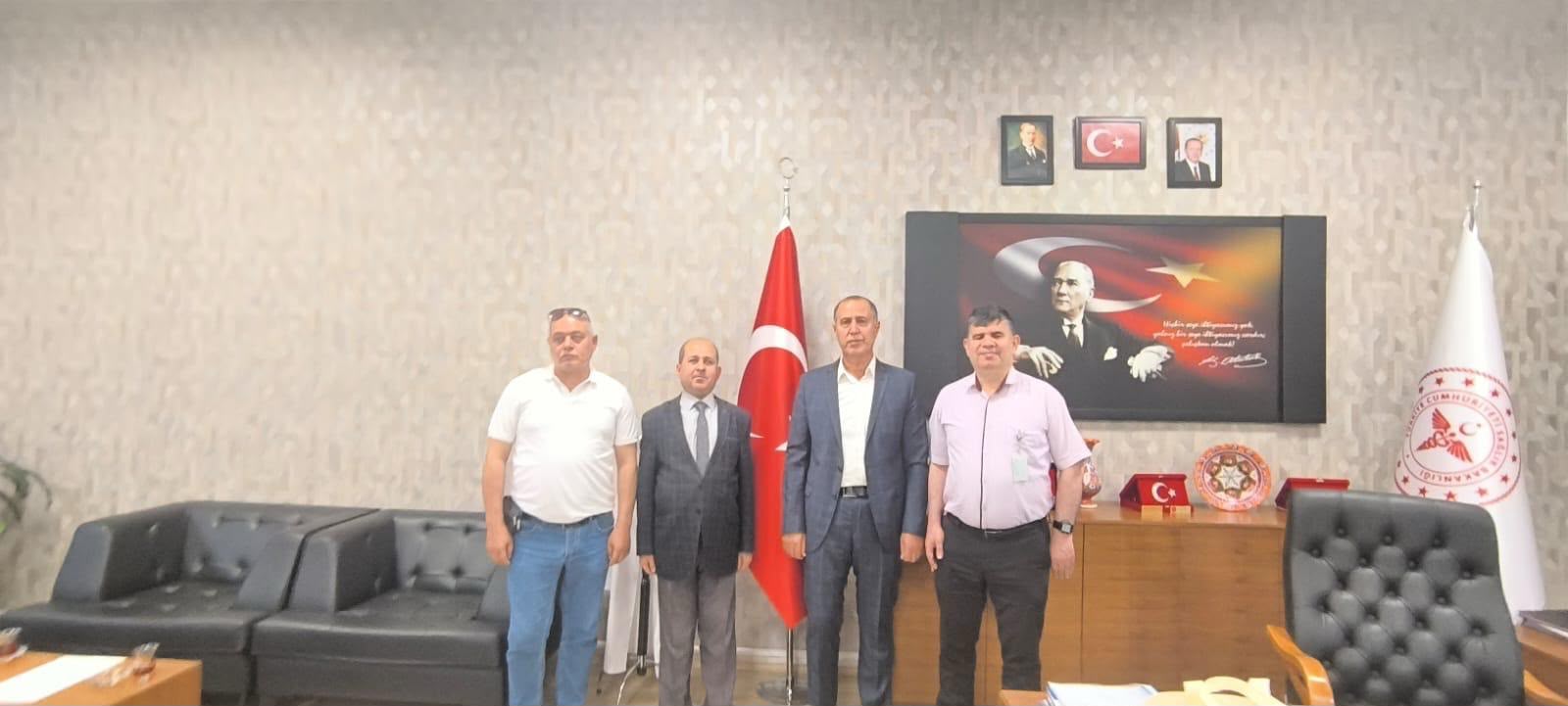 Afyonkarahisar Devlet Hastanesi Başhekimi Dr. Osman Acar’a hayırlı olsun ziyareti