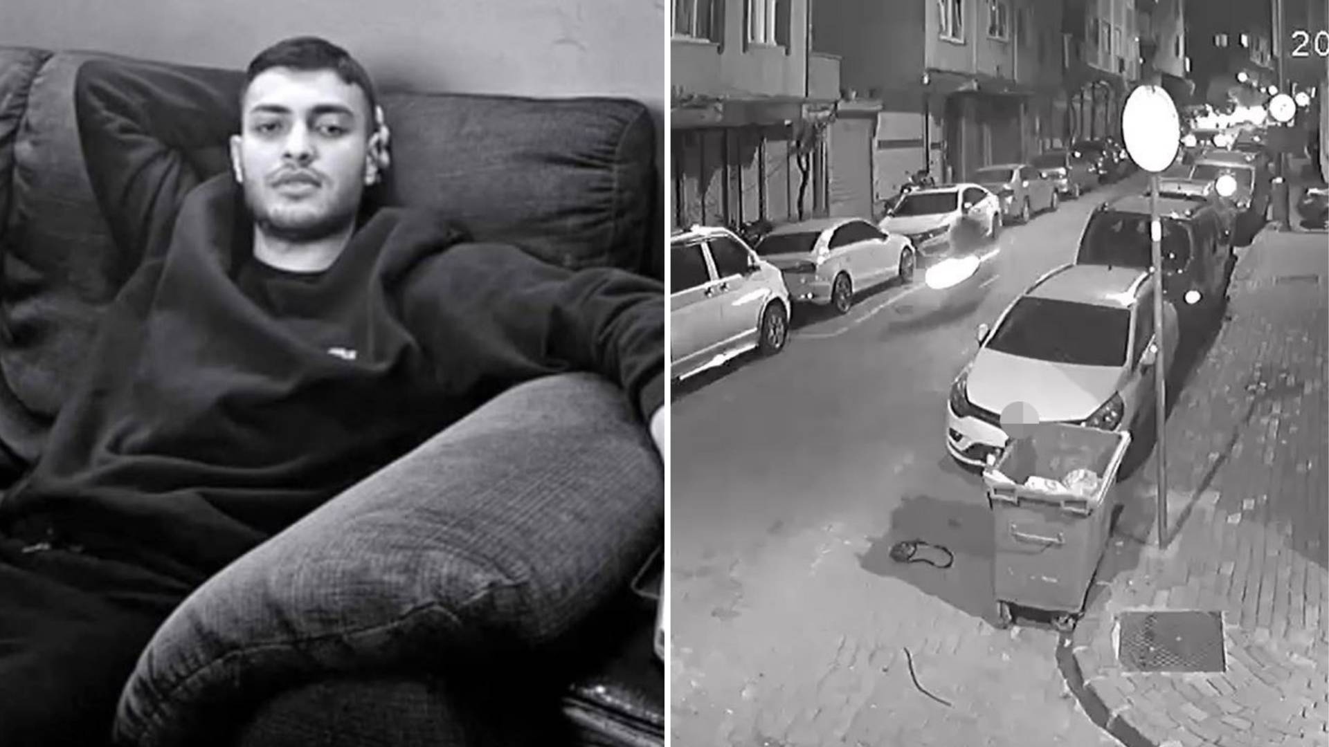 İstanbul'un Güngören ilçesi, gece yarısı sokak ortasında işlenen kan dondurucu
