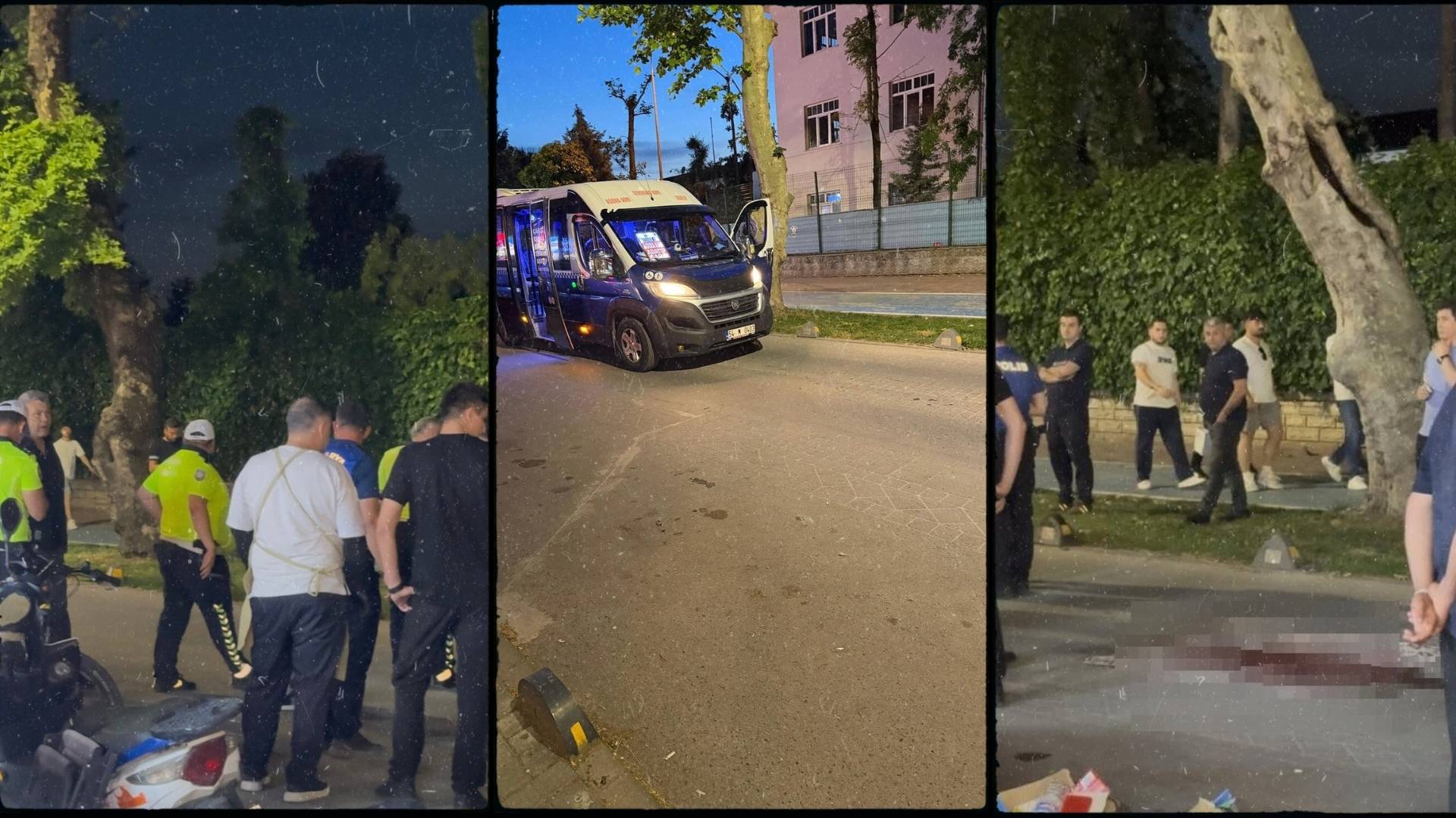 Sakarya'nın Adapazarı ilçesinde meydana gelen trafik kazasında, bir toplu taşıma