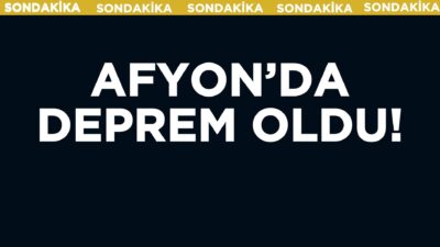 Afyonkarahisar’ın Çay ilçesinde sabaha karşı saat 05.31'de meydana gelen deprem,